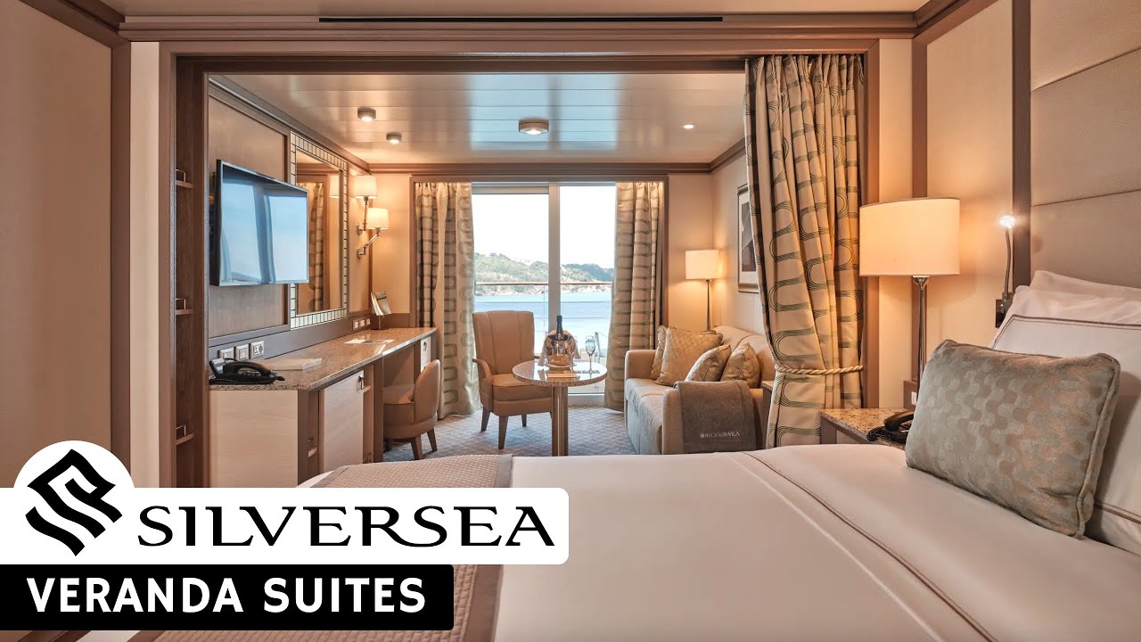 Silver Muse | Veranda Suite Categories Walkthrough Tour & Review | Silversea Cruises | 4K | 2024