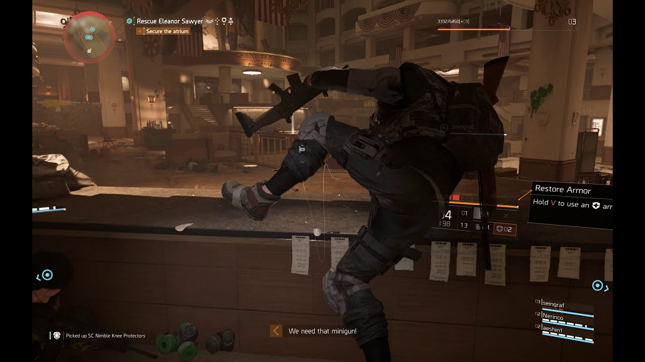 Tom Clancy's The Division 2 - 4 Player Coop Gameplay - Part 1