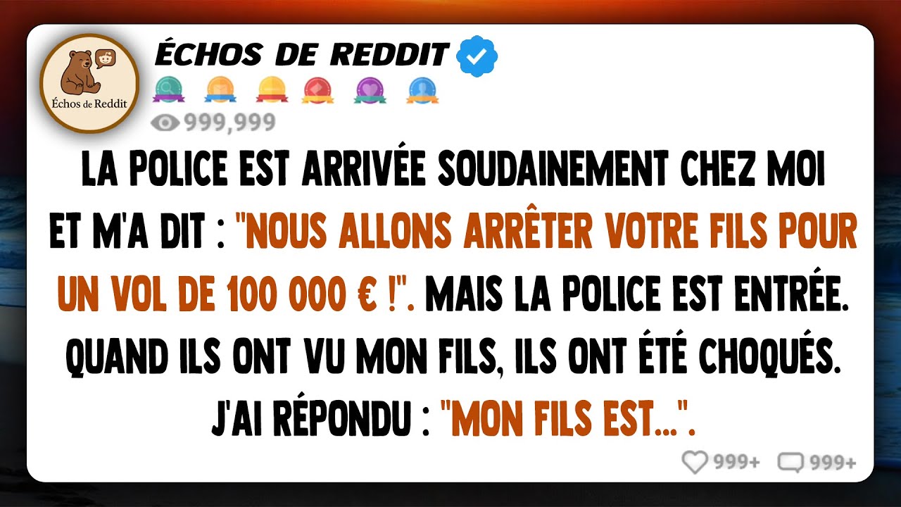La police m'a asséné : 