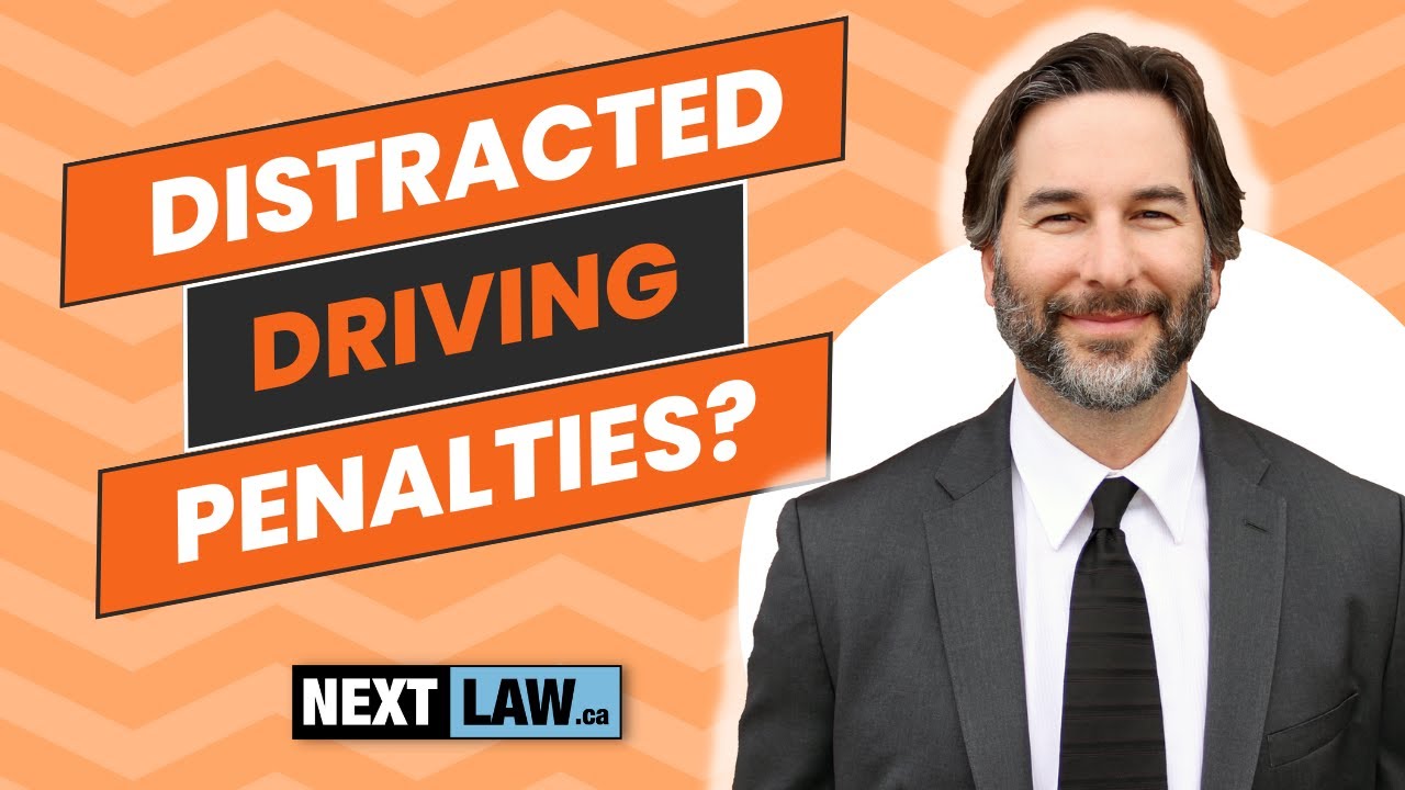 What are the Penalties for Distracted Driving / Cell Phone Ticket in Ontario?