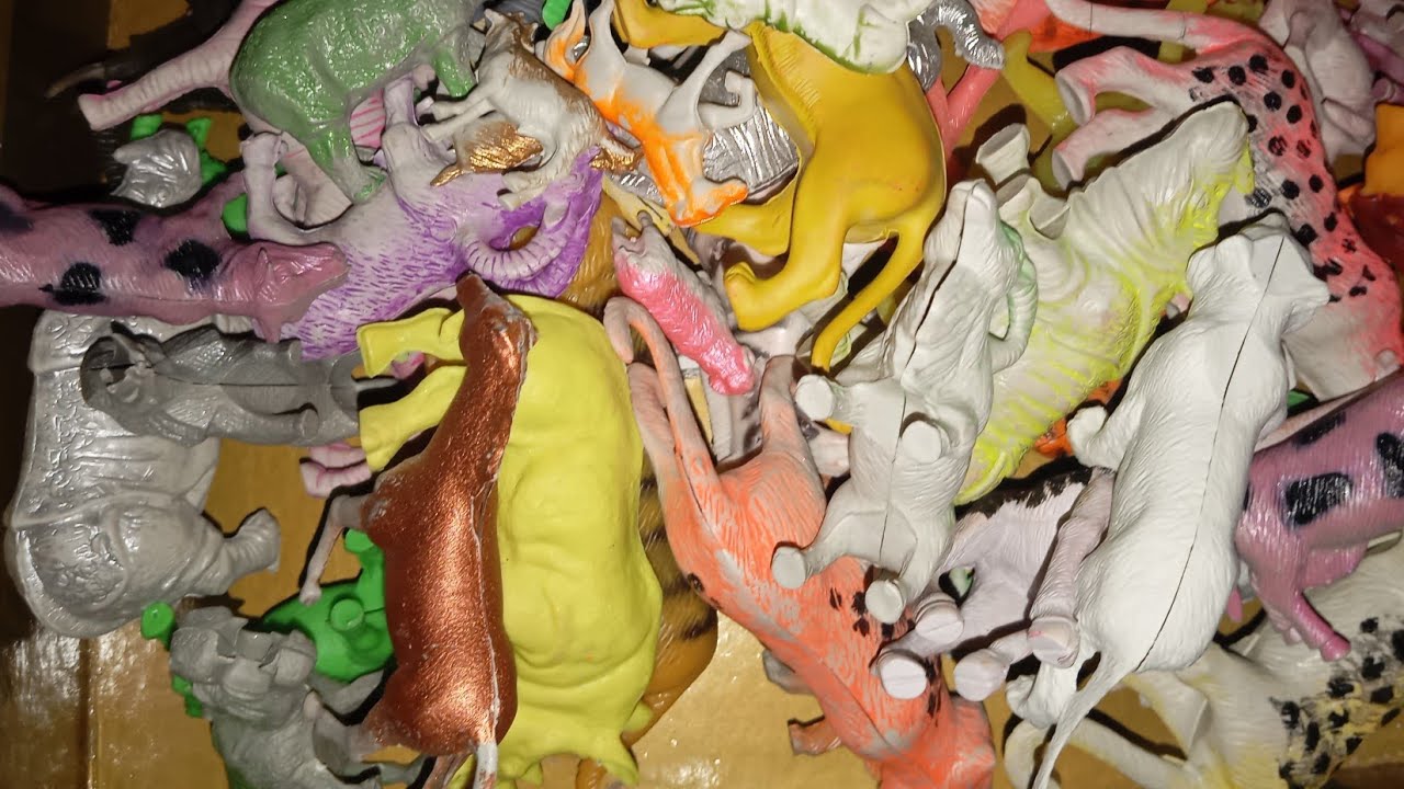 7:00 Minute.ZooToy Box Amazing 🤩😻  unboxing Animals 🐅🐯🚗Toys 🧸🐻 animal 🦛🦒🦓🐒🐎🐅#toys #asmr #animaltoys 