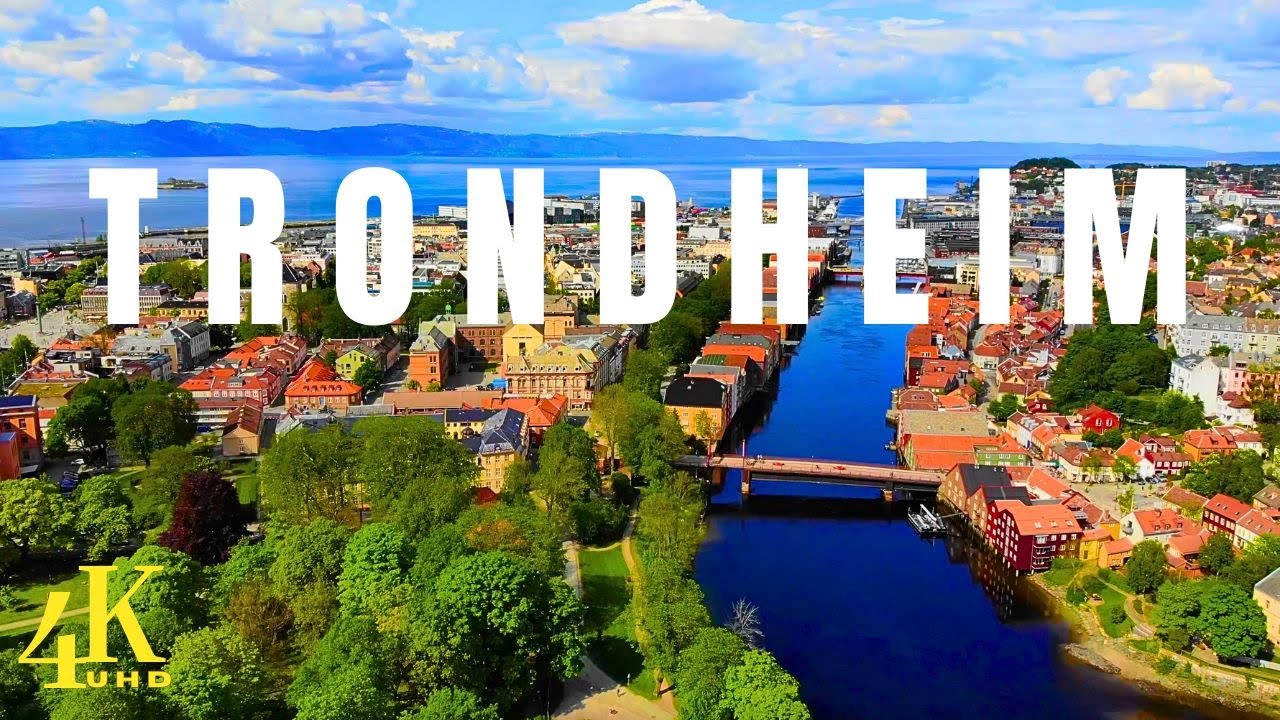 Trondheim, Norway 🇳🇴 in 4K ULTRA HD | Drone Footage