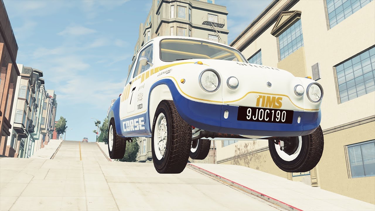 Beamng drive - flippin' rollover crashes 2 | HITGAMEZ