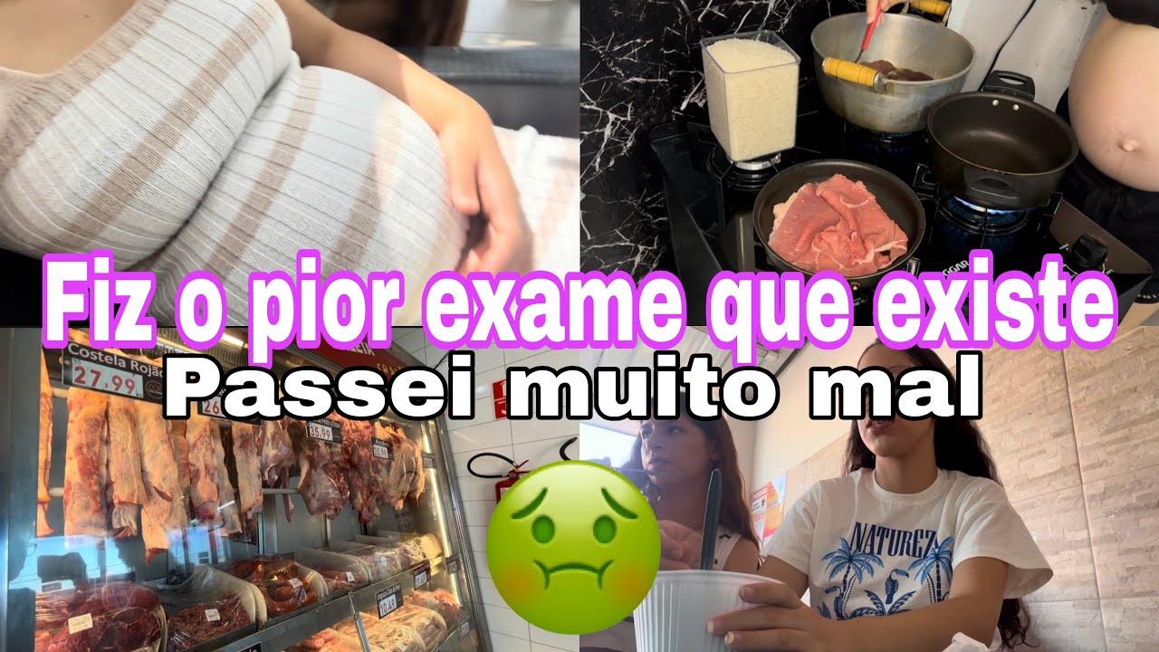 PASSEI MUITO MAL || HORRÍVEL TER QUE PASSAR POR ISSO 😭