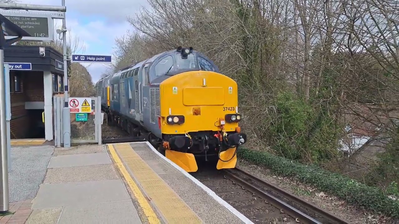 Trains At Shawford, 24-02-2026. 