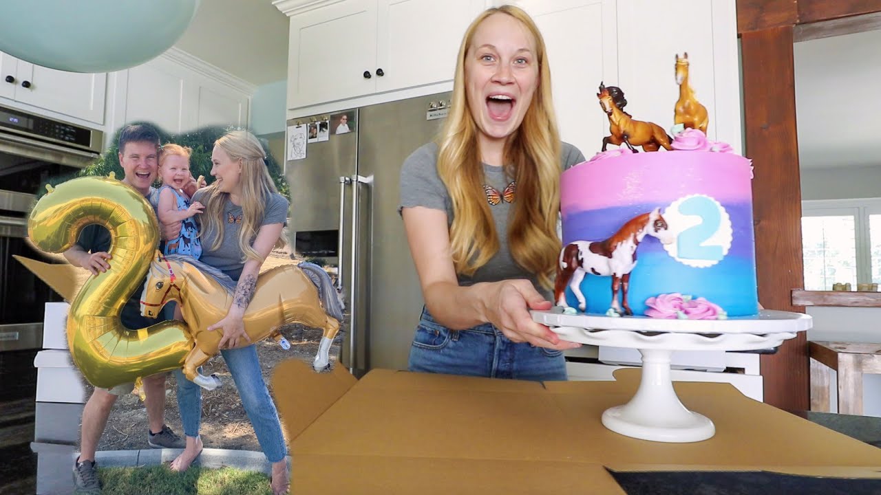 Emma's 2ND BIRTHDAY HORSE party!!!