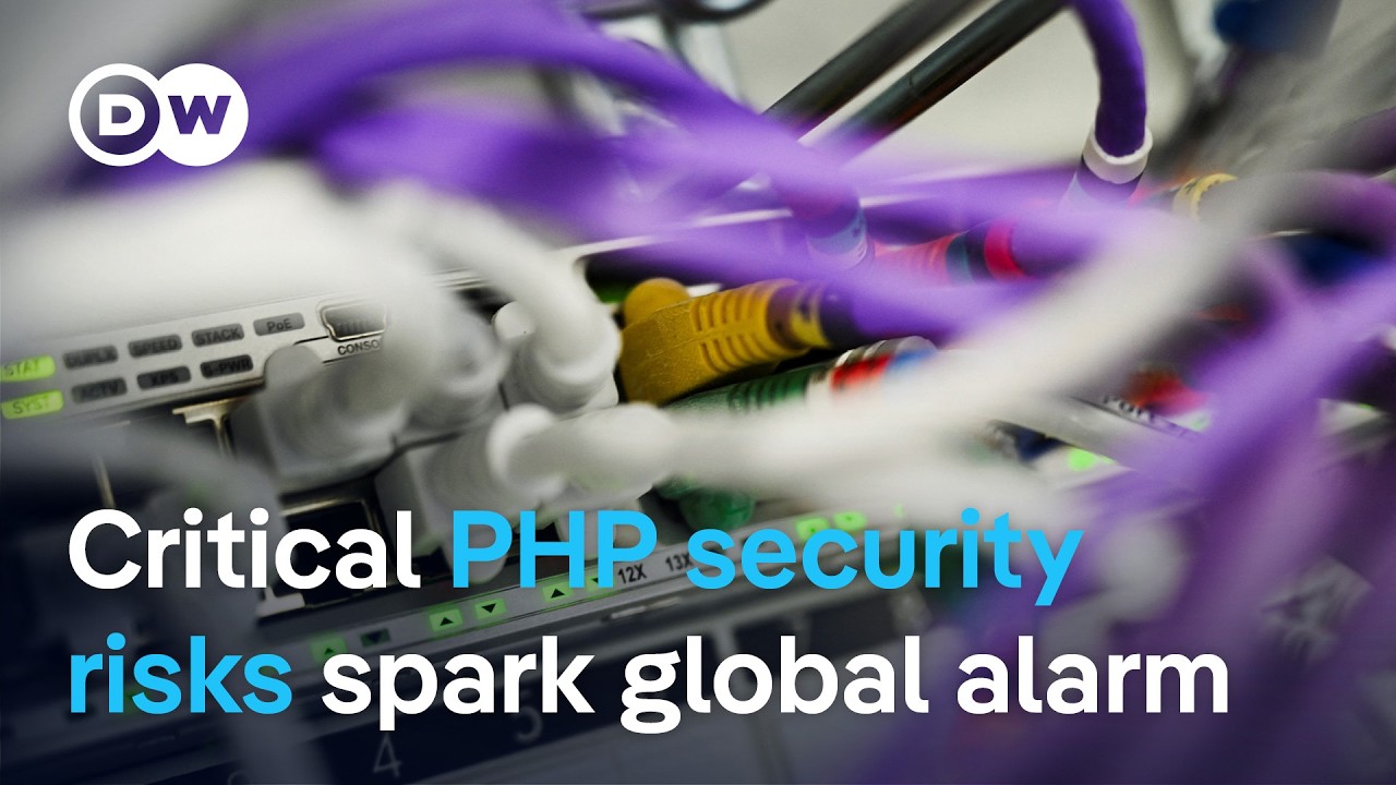Websites taken down worldwide over critical PHP vulnerabilities | DW News