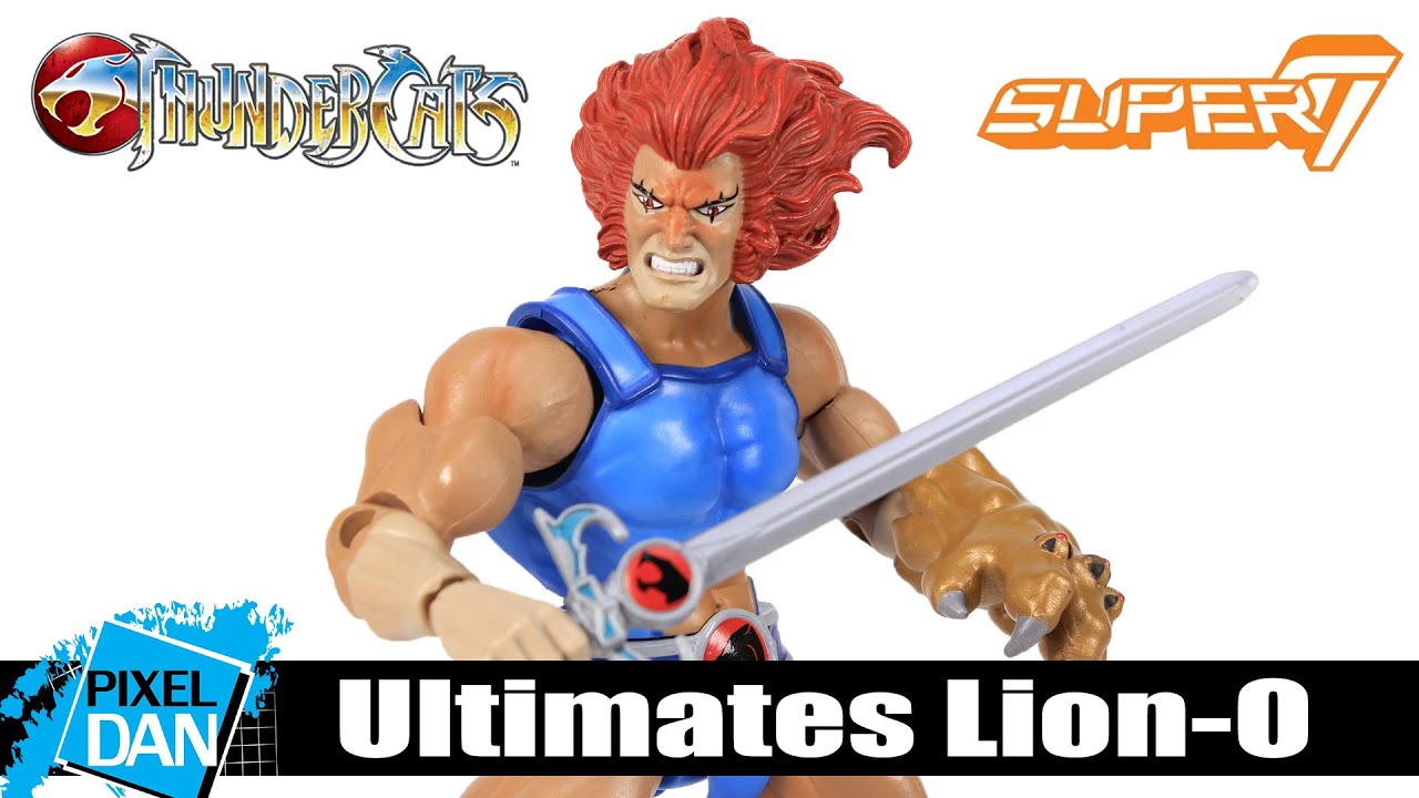 Lion-O ThunderCats Ultimates Super7 Figure Review