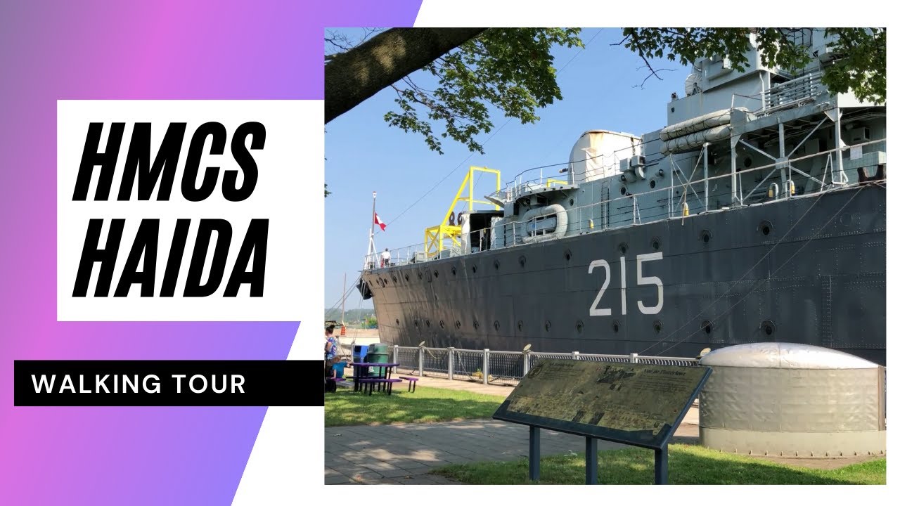 HMCS Haida walking tour