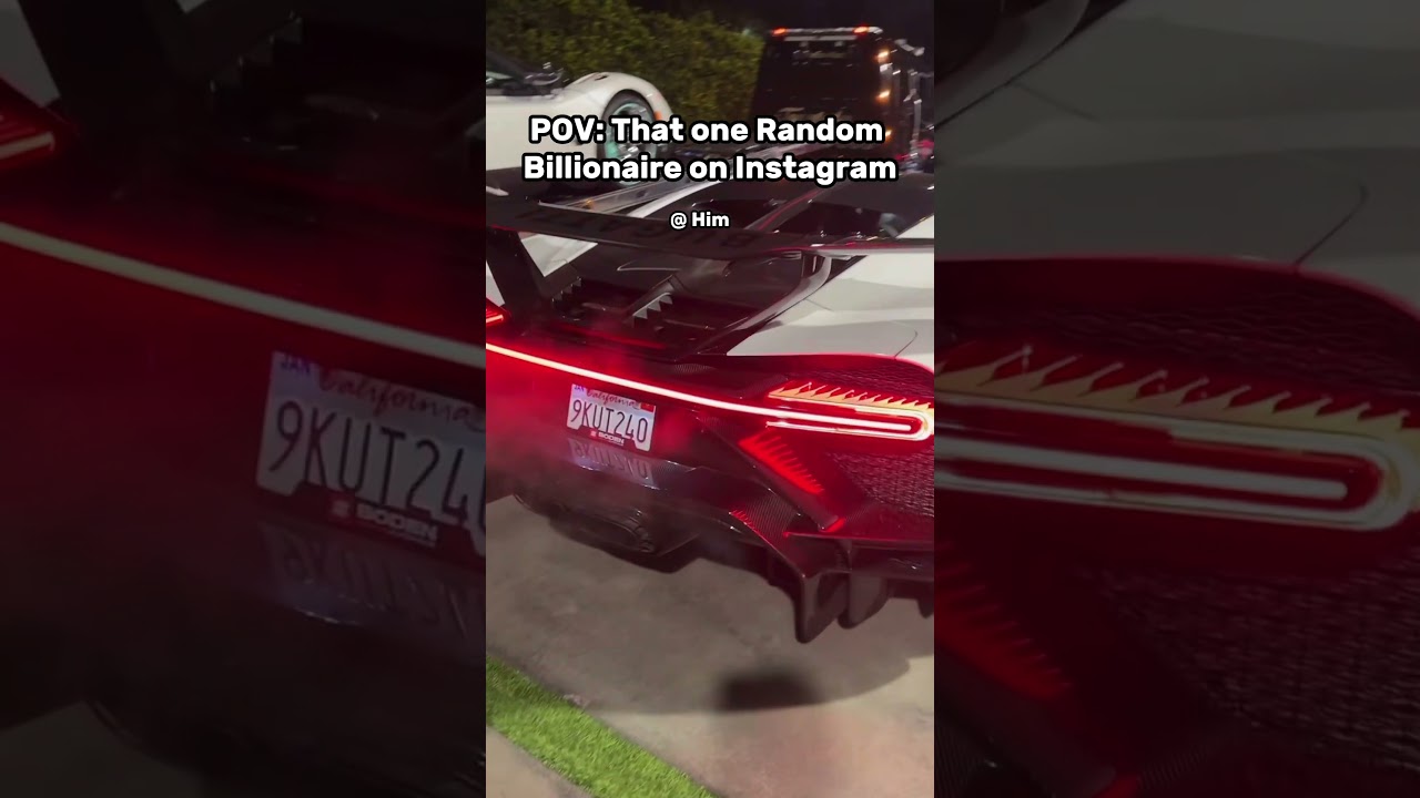 Typical Billionaire Car Collection 💎🚗💰  