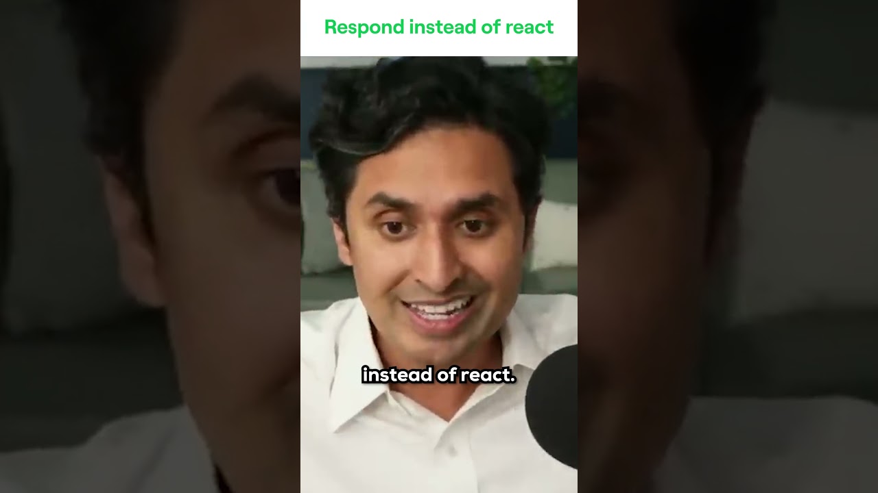 Respond Instead Of React