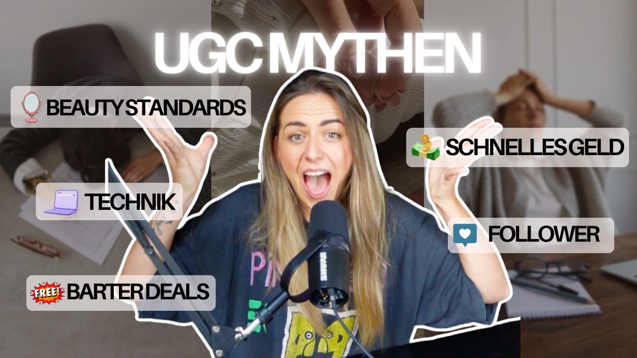 UGC-Mythen, die dich davon abhalten, erfolgreich im UGC zu starten.
