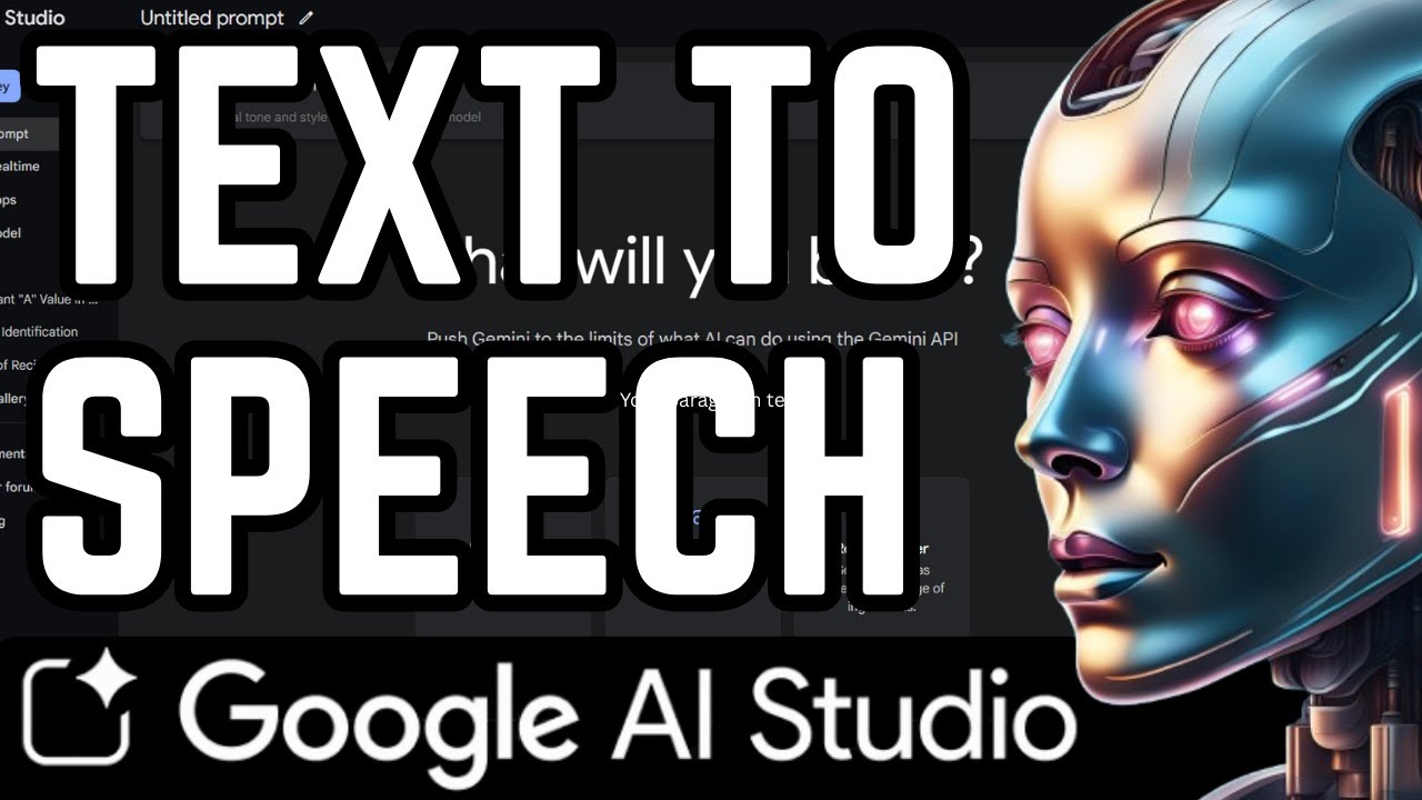 How to Convert Text to Speech in Google AI Studio Tutorial | AI Voice Generator FREE