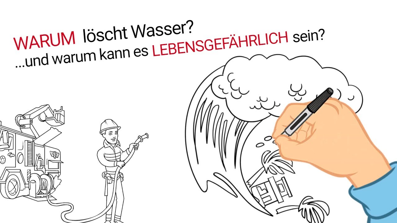 WARUM l&ouml;scht Wasser? Die Wirkung und Gefahren erkl&auml;rt!
