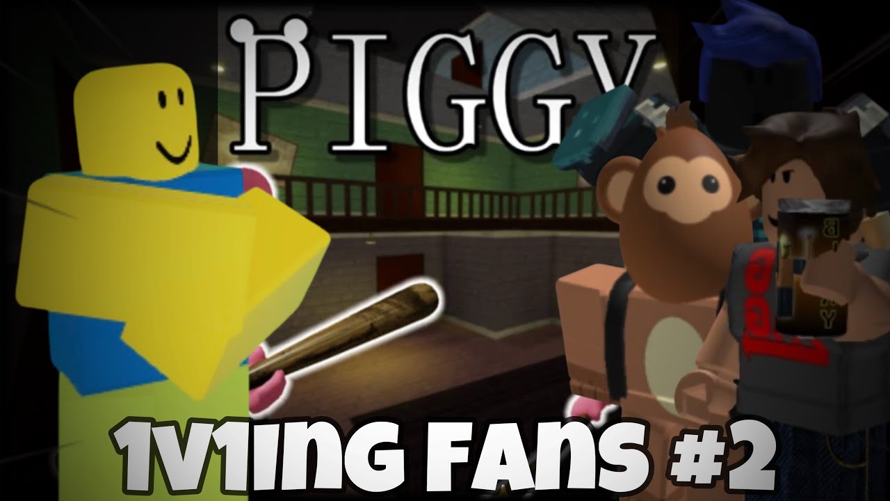1v1ing Fans In Roblox Piggy #2