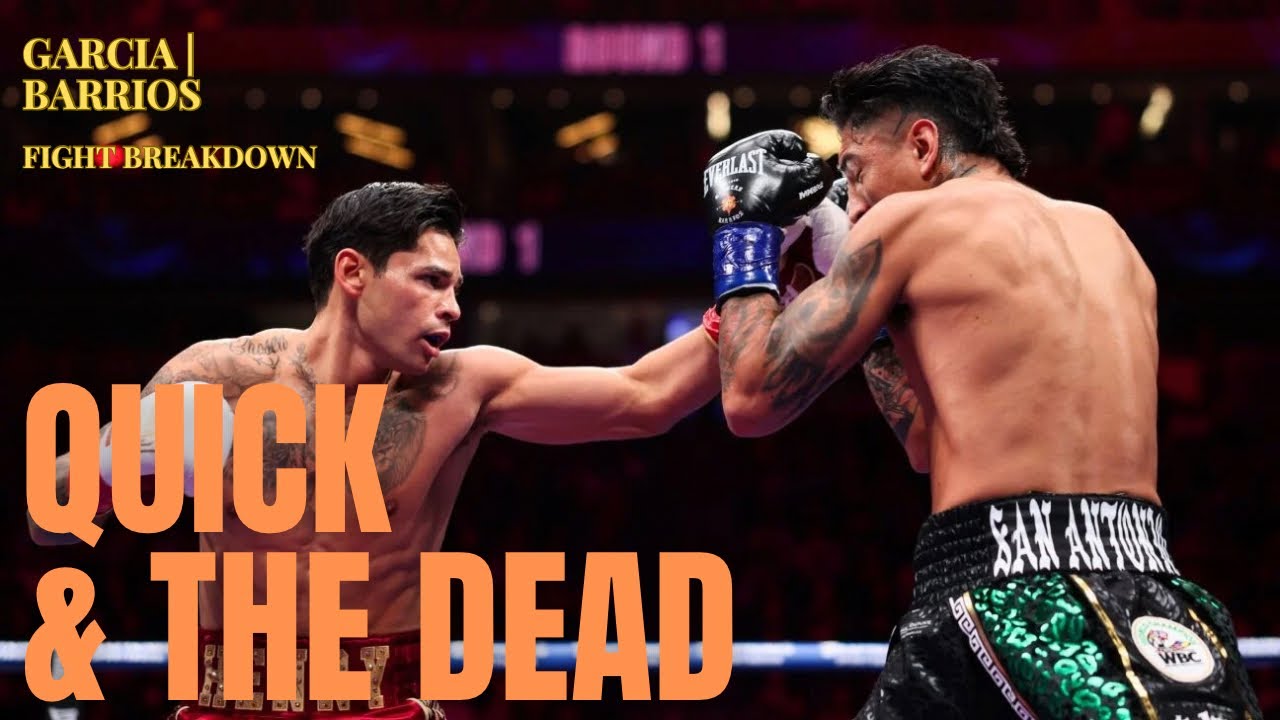 Ryan Garcia vs. Mario Barrios | The Quick & The Dead | FIGHT BREAKDOWN