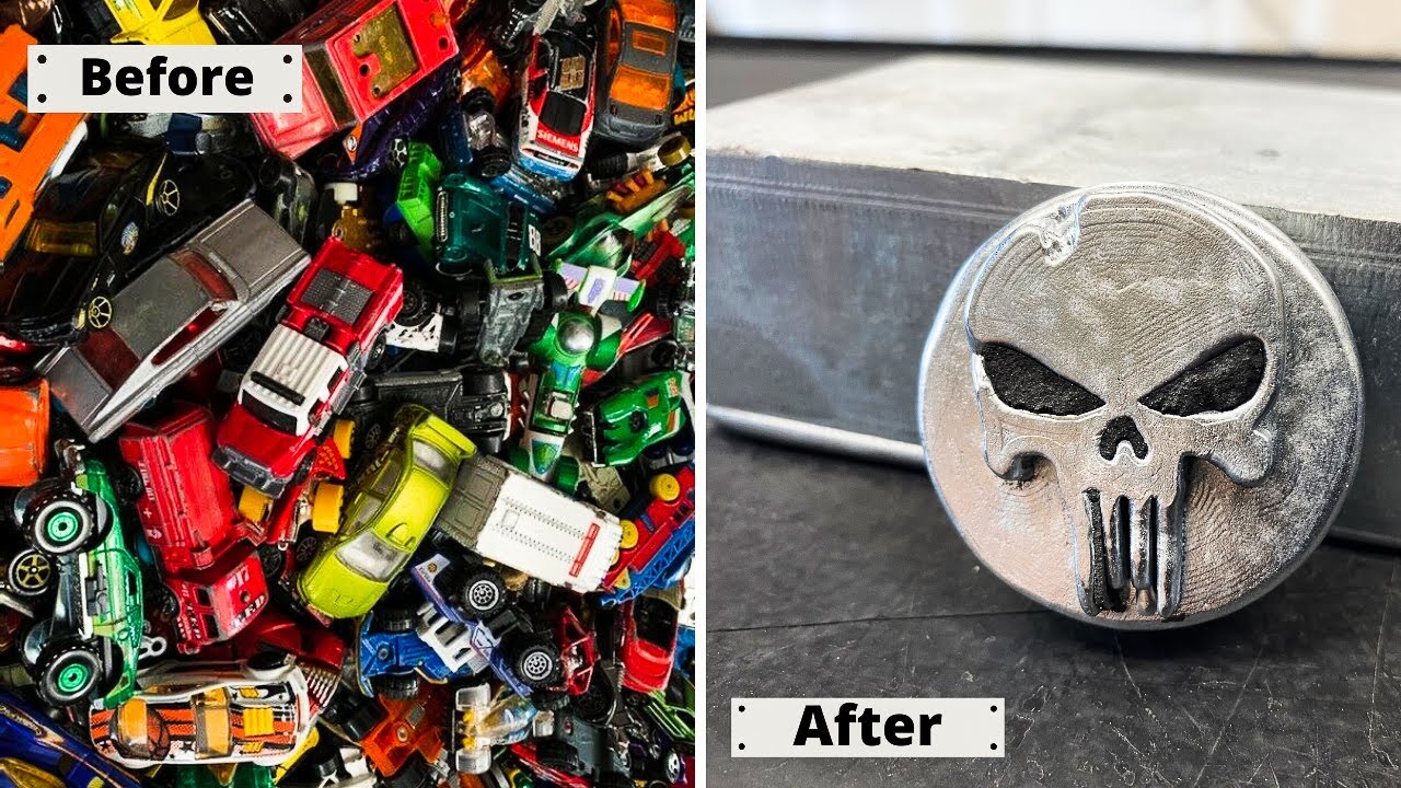 Matchbox Car Meltdown - Melting Metal At Home