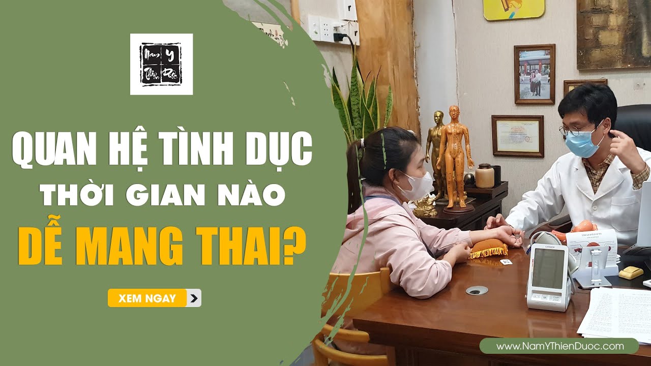 QUAN HỆ TÌNH DỤC vào thời gian nào DỄ THỤ THAI NHẤT? - Chọn thời gian quan hệ dễ thụ thai | Thầy Duy