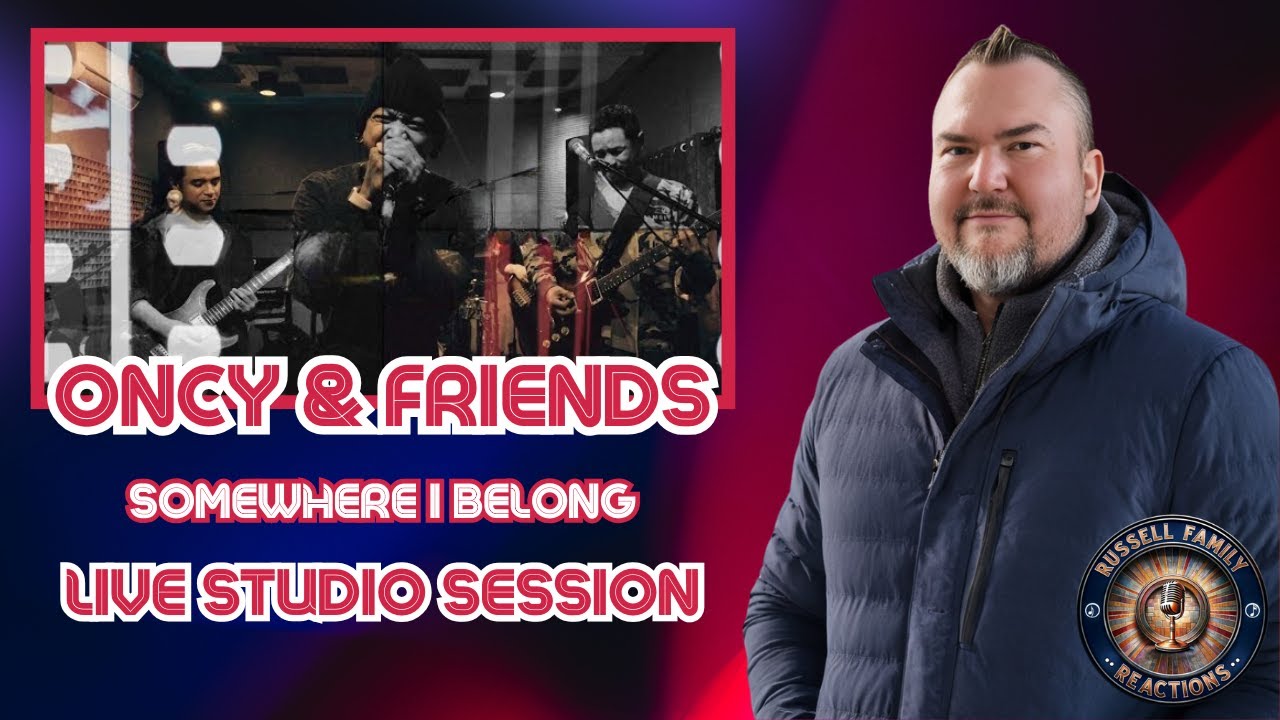 ONCY & FRIENDS - SOMEWHERE I BELONG (LINKIN PARK COVER) Live Studio Session First Time Hearing