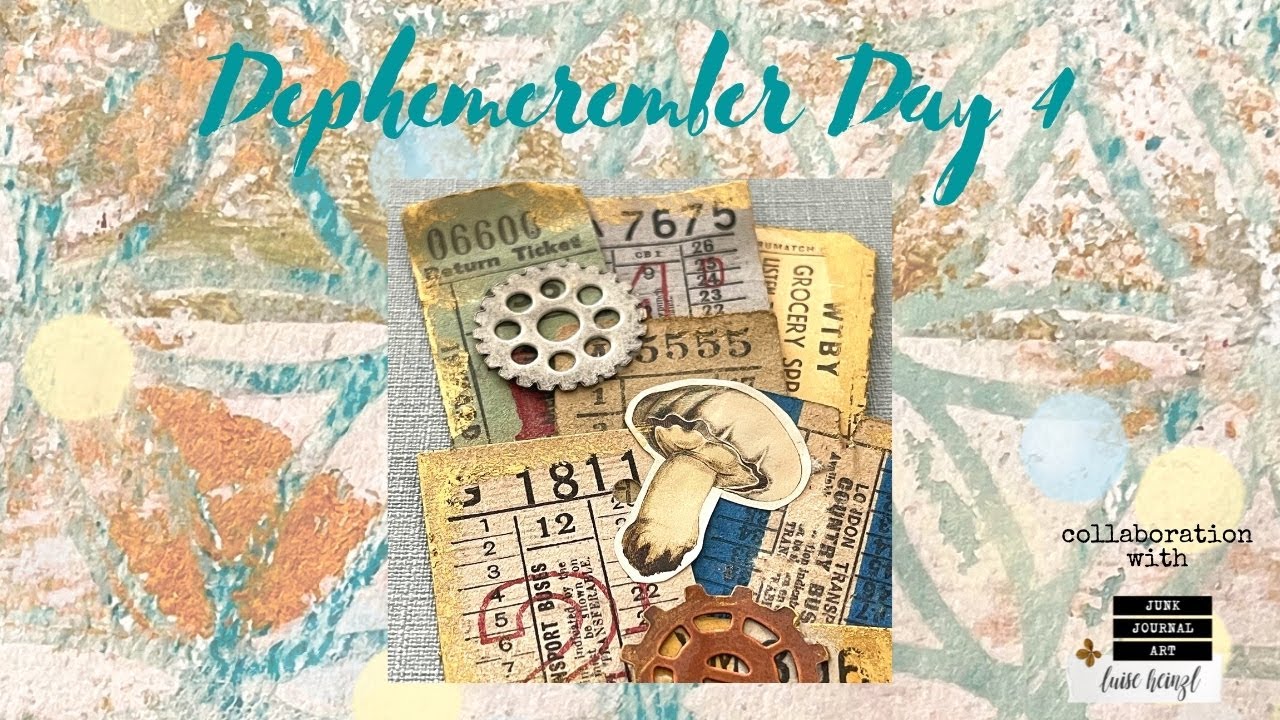 Gold or Silver/Ticket/Dec 4/DEPHEMEREMBER/December Daily 2021/Collaboration with Luise Heinzl