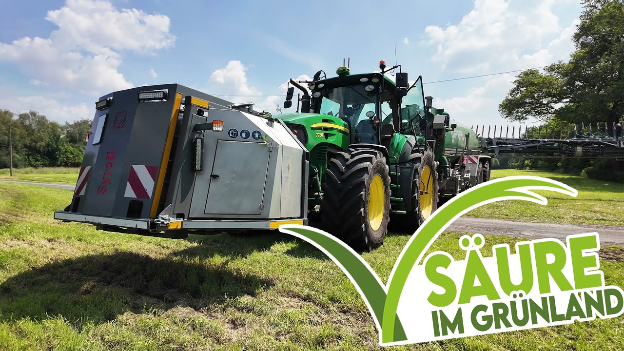🌾💩 Gülle mit Schwefelsäure im Grünland – Sauberes Gras, weniger Stickstoffverluste