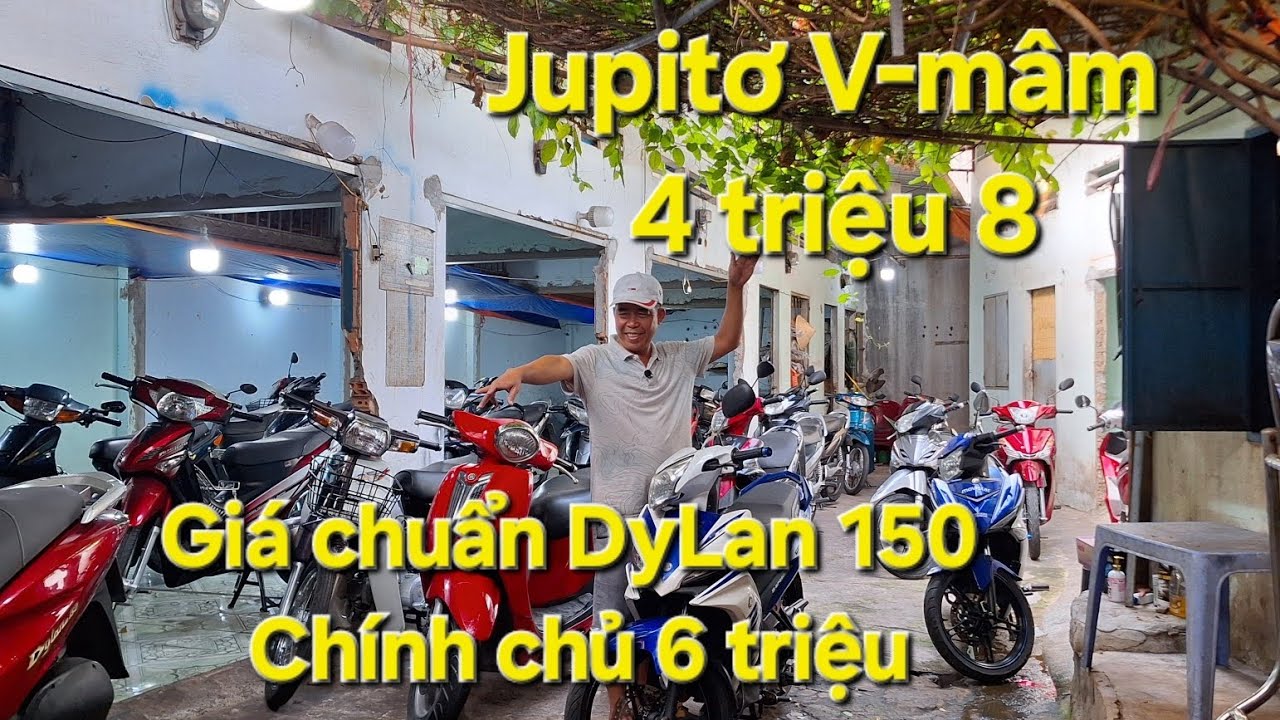 Thái Bảo xe cũ giá mềm. DyLan 150 giá 6 triệu. Jupitơ.V 4 triệu 8. CHỐT ĐƠN BÀ CON ƠI