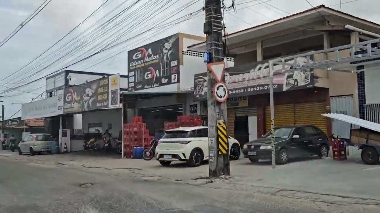 Ruas do bairro de Mangabeira.