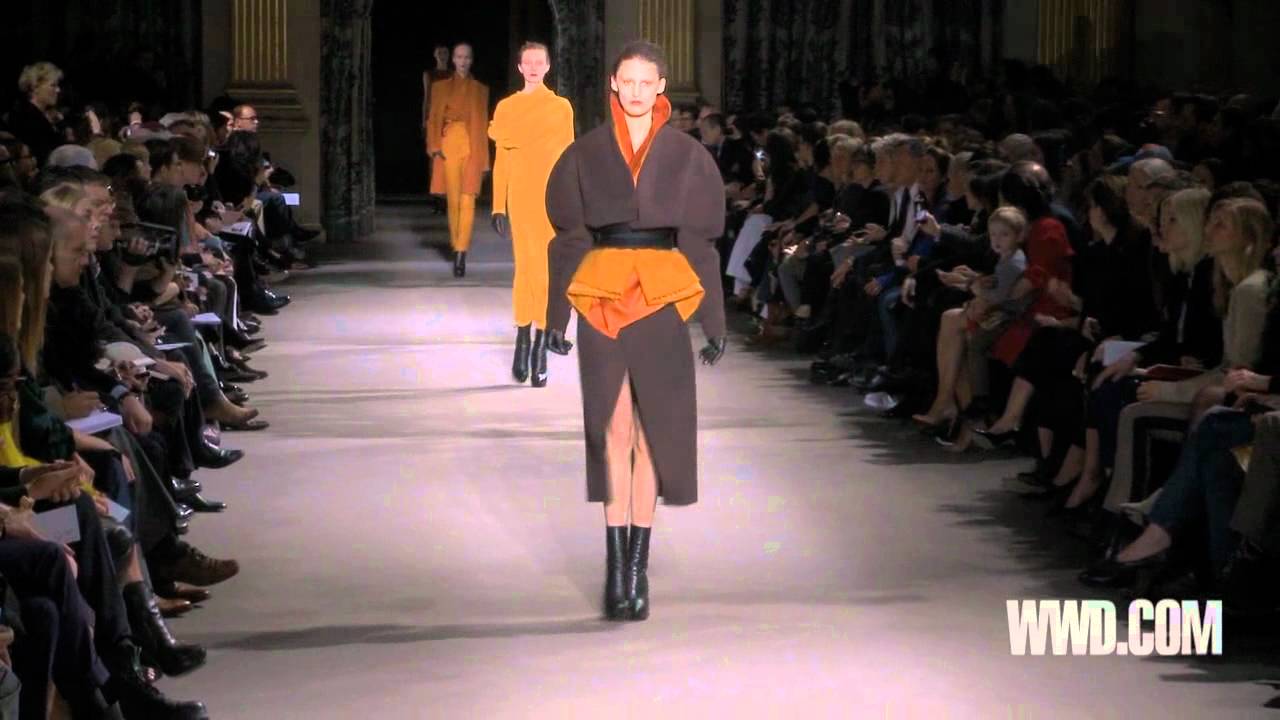 WWD: Haider Ackermann RTW Fall 2012