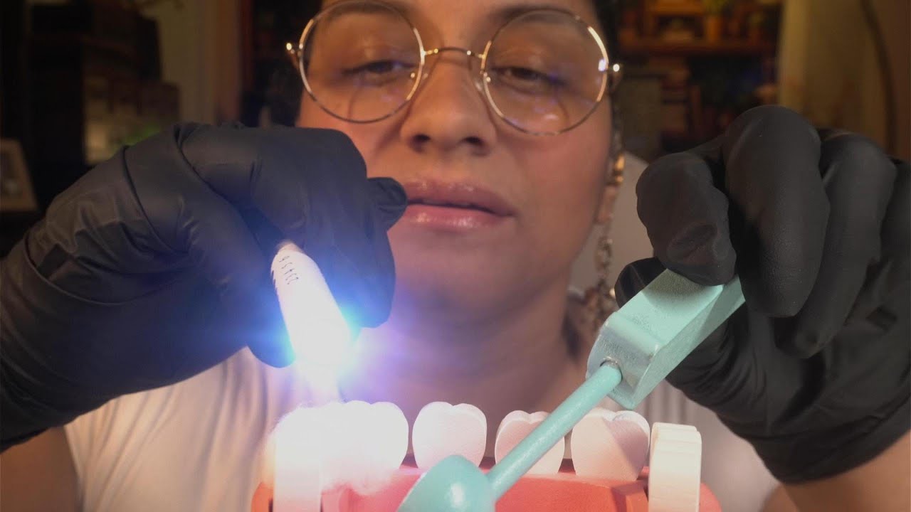 ASMR Dentist Roleplay, we lost your tooth 