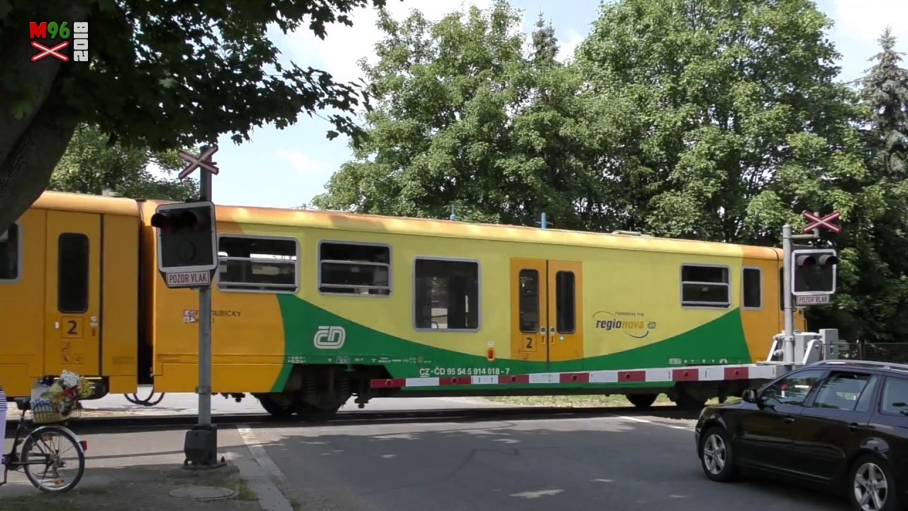 Železniční přejezd Vysoké Mýto #2 [P5162] - 2.6.2018 / Czech railroad crossing