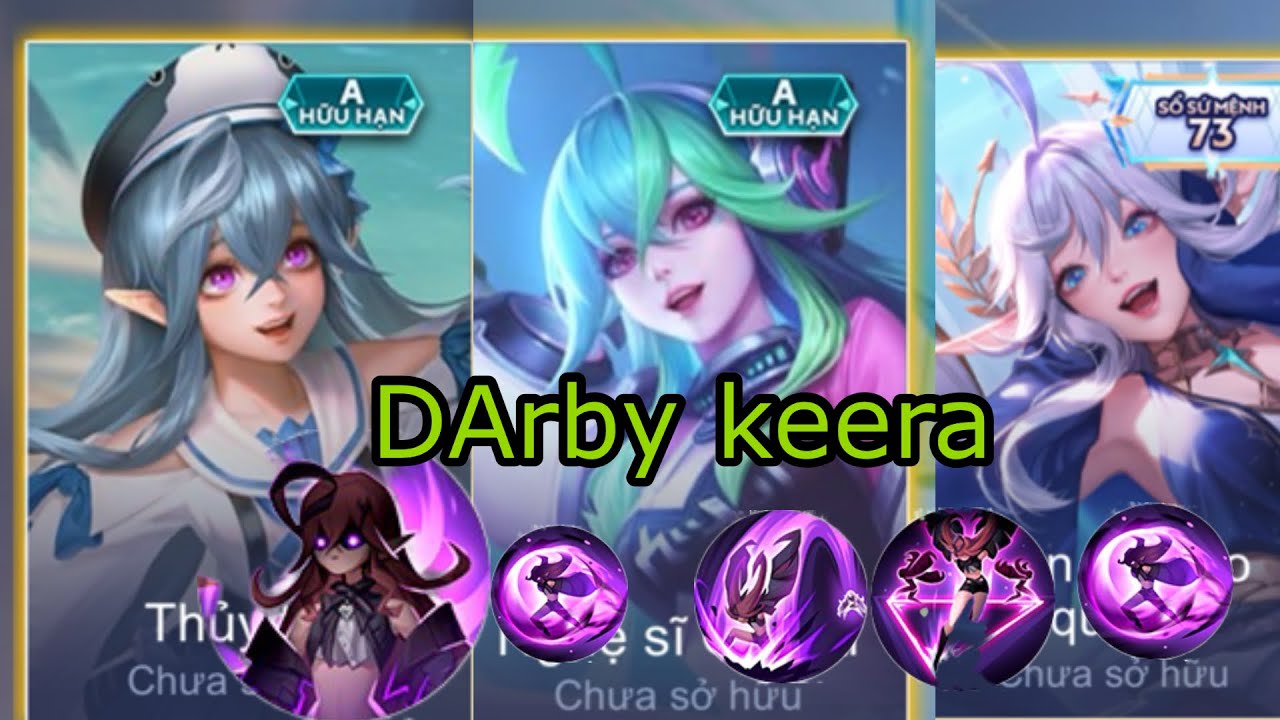 Hướng dẫn dẫn trang bị bảng ngọc phù hiệu keera mùa 2026 darby đi rừng đối đầu vs Sinestrea |rov aov