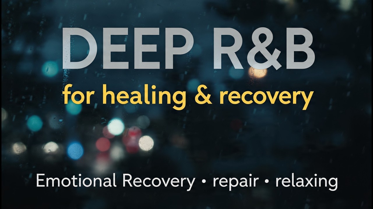 Soft Healing R&B Playlist 💜 | Emotional Recovery, calm, relaxing, Late-Night Vibes (3-Hour Loop)