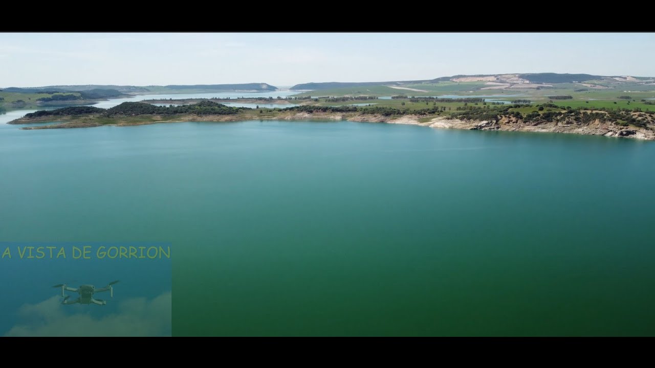 Desde el corazón del embalse de guadalcacin DJI MINI 2 4K