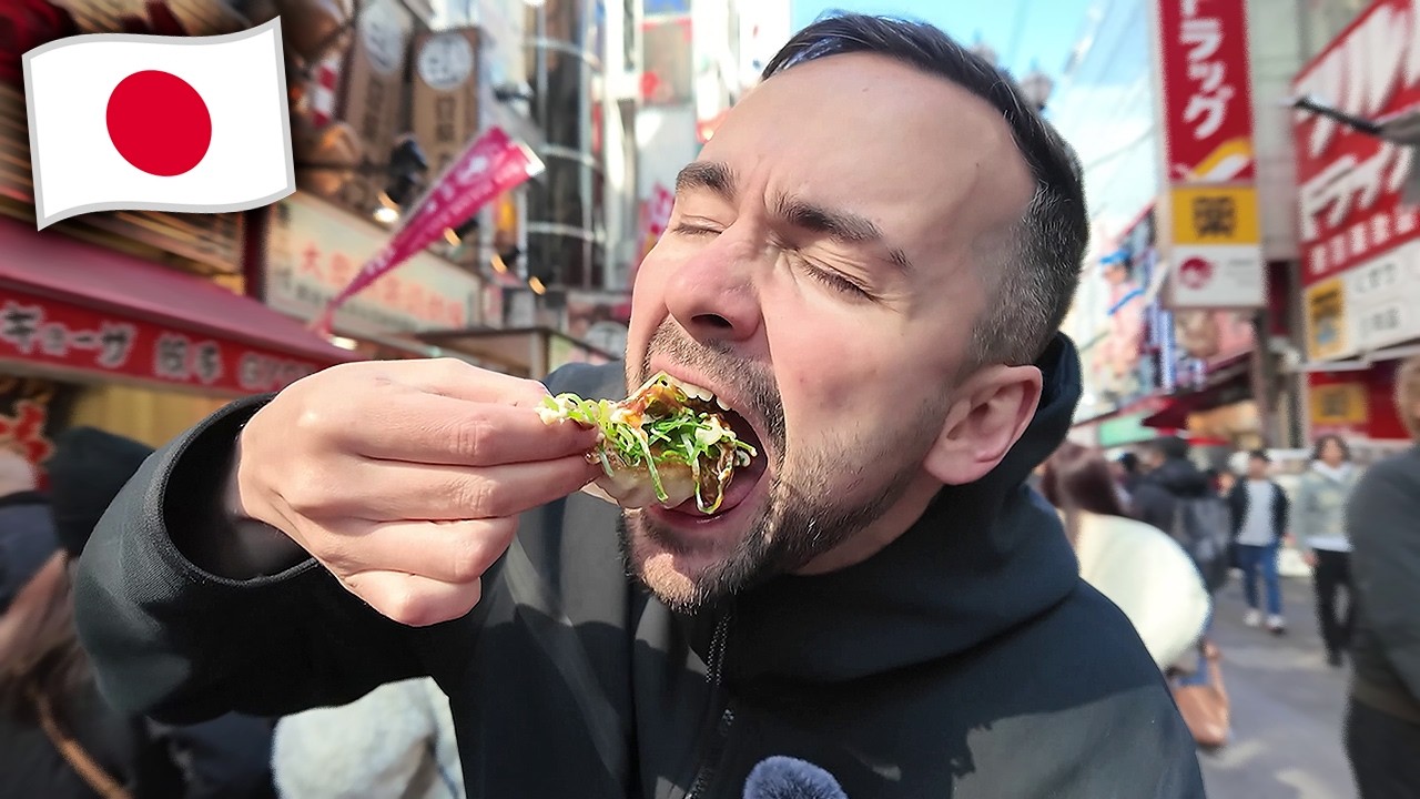 ¡PRUEBO WAGYU y MÁS COMIDA CALLEJERA en OSAKA! 🍥 Xokas en Japón