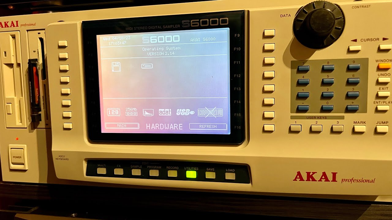 Akai S6000 sampler upgrades
