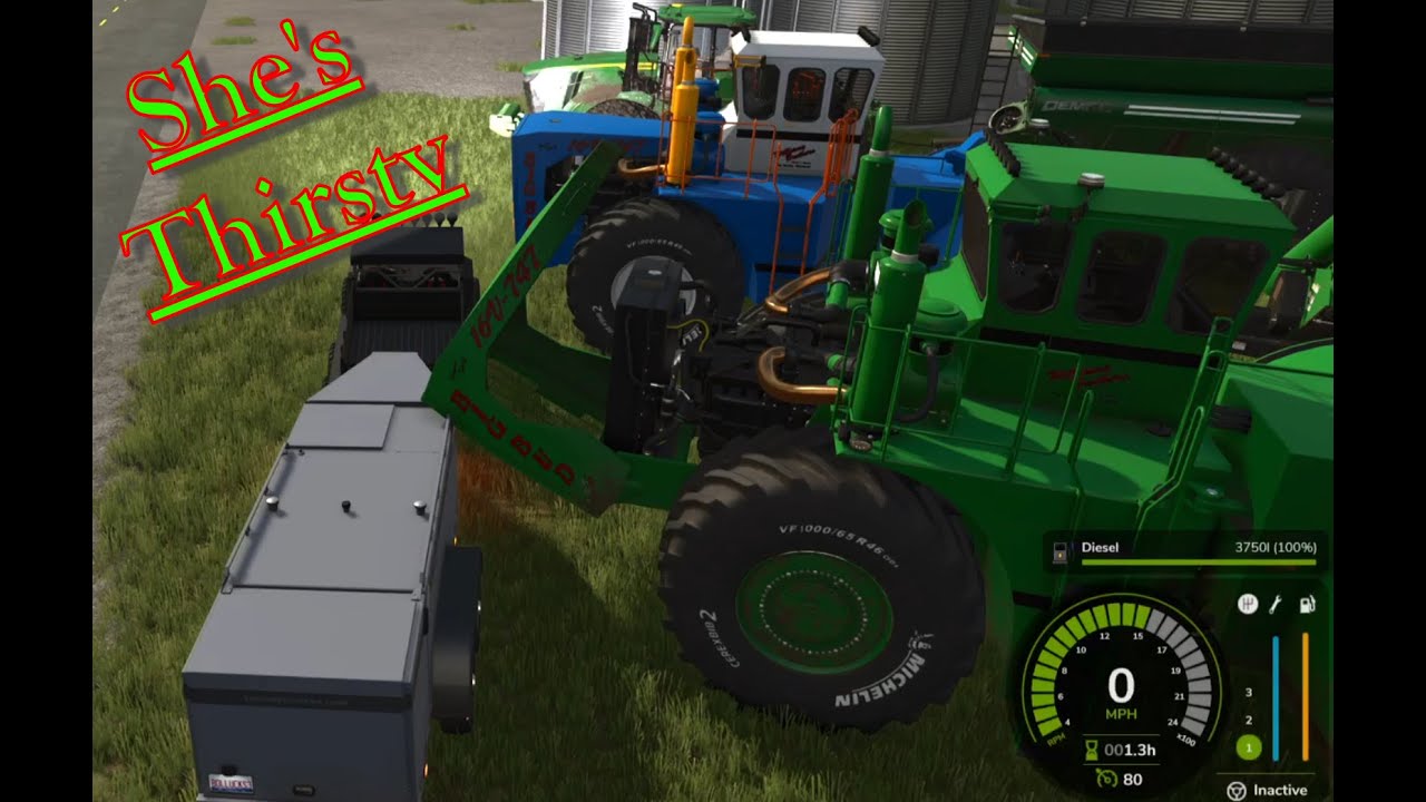 Its fuel day Baby.. Equipment running on fumes, we can fix that.