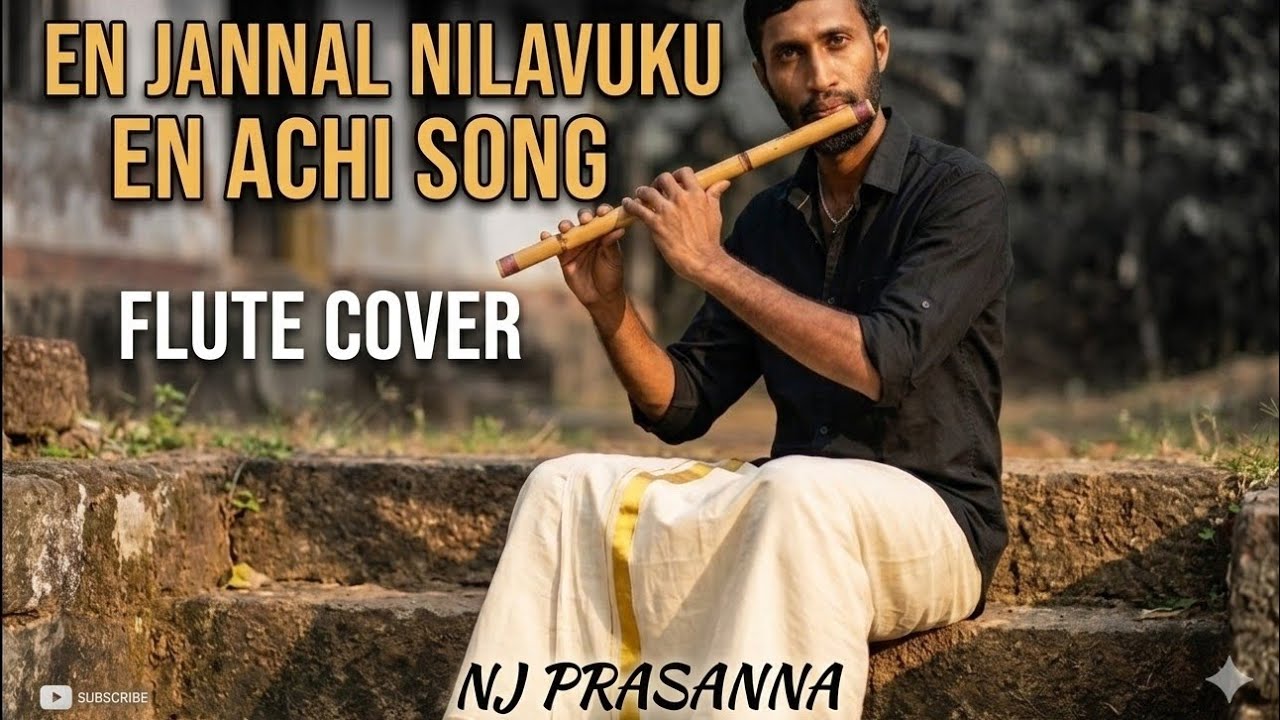 en jannal nilavukku song flute cover Njprasanna#deva,#hariharan,