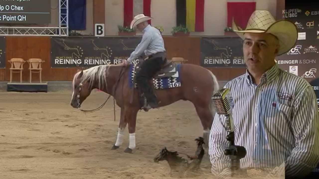 GOTTA GOLD CHAIN & Cody Sapergia --- Maturity Reining Weikersdorf July 2015