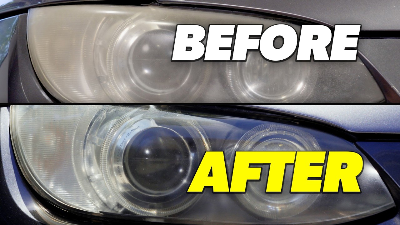 Chemical Guys Headlight Restoration Kit vs. 2008 BMW 328i!