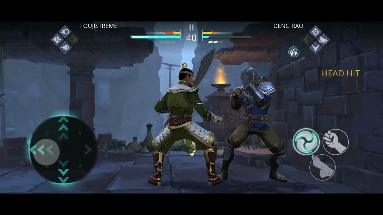 The title is Shadow Fight 2.If you meant a different one in the seriesthere’s also Shadow Fight 