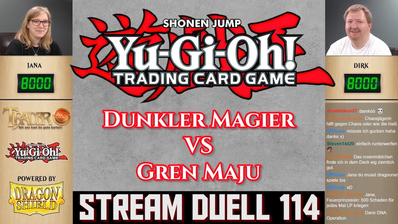 YuGiOh Duell Dunkler Magier VS Gren Maju | YGO deutsch | TCG Duel | Trader | Tutorial Match 2020
