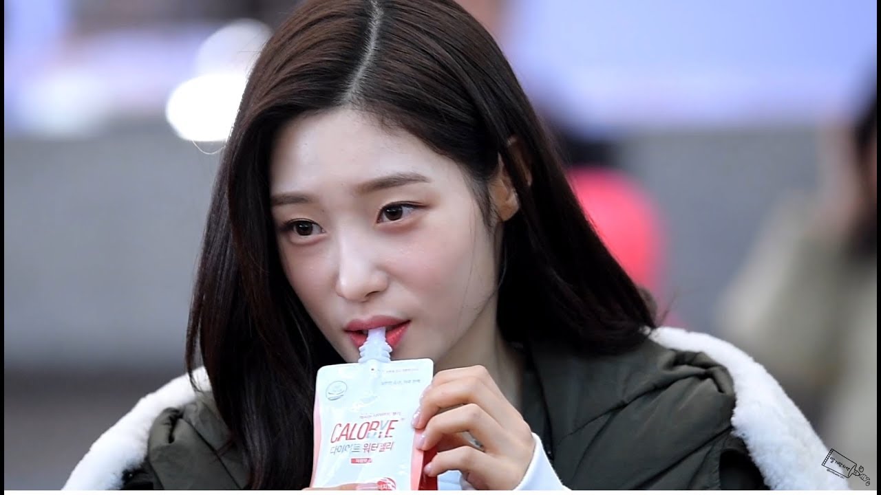180102 정글의법칙 인천공항 출국 직캠 정채연