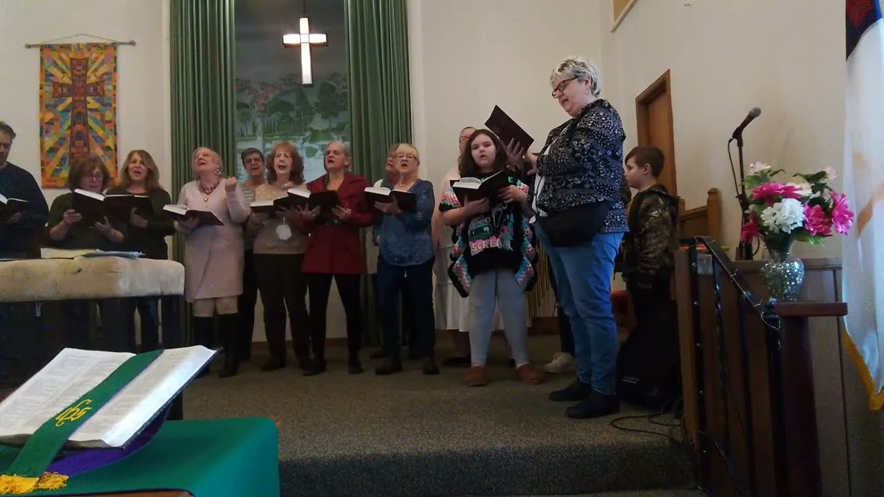 Musical Ministry impromptu choir  How Great Thou Art