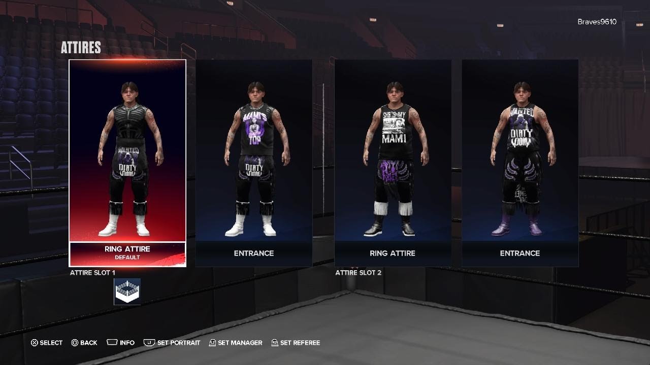 Dominik Mysterio Judgement Day WWE Superstar Threads Attire Showcase WWE 2K24