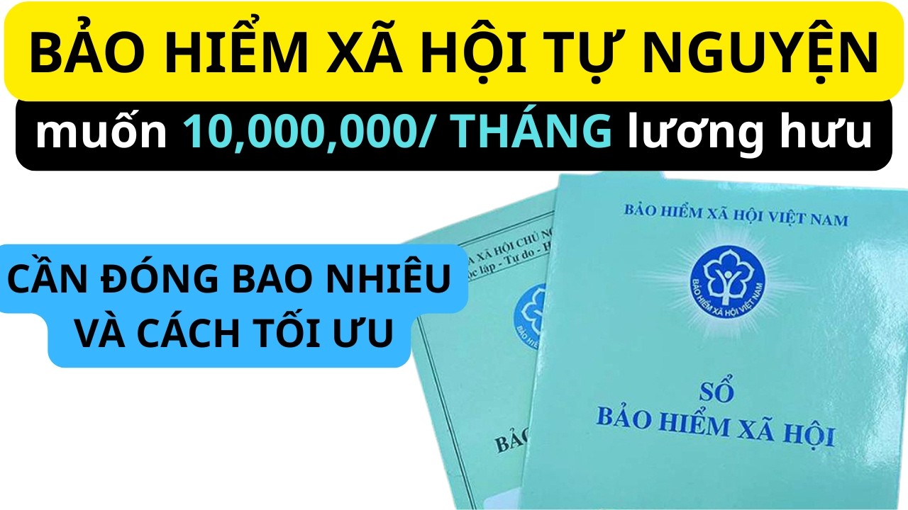 CÁCH ĐẠT 10TR/ THÁNG  KHI THAM GIA BẢO HIỂM XÃ HỘI TỰ NGUYỆN VÀ NHẬN CỔ TỨC TỪ CHỨNG KHOÁN VỀ HƯU