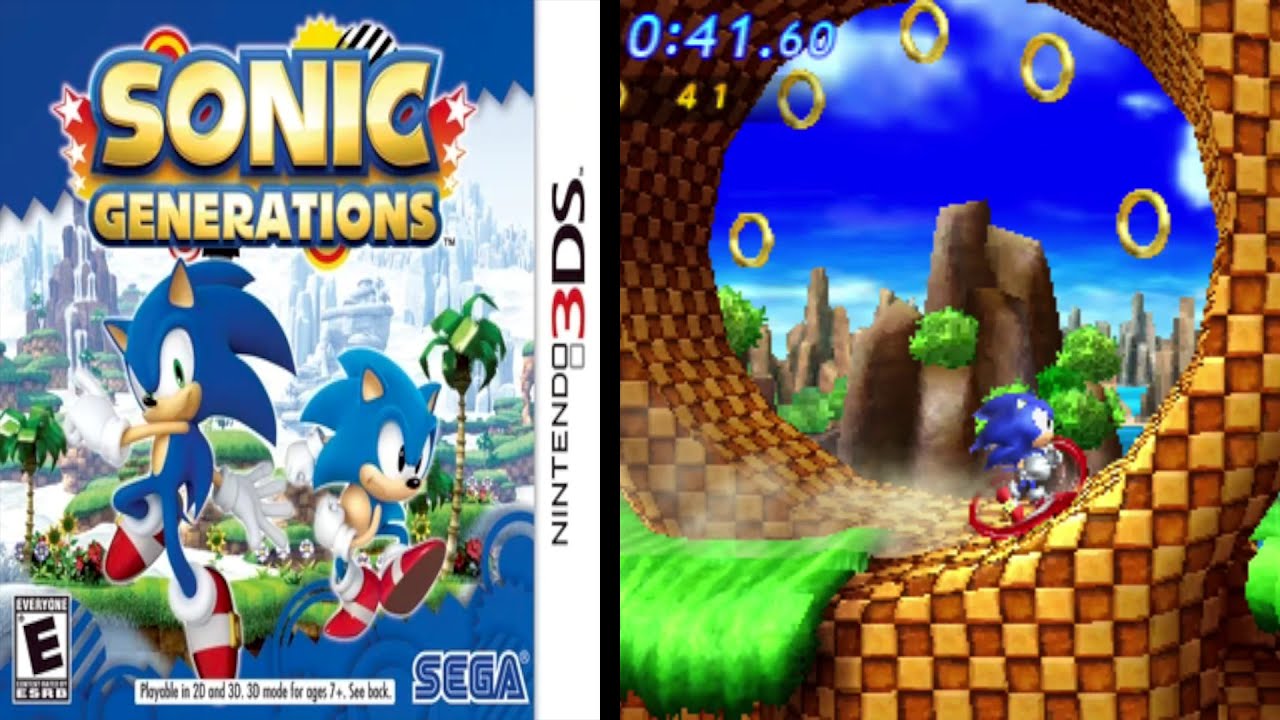 Sonic Generations ... (Nintendo 3DS) Gameplay Peek