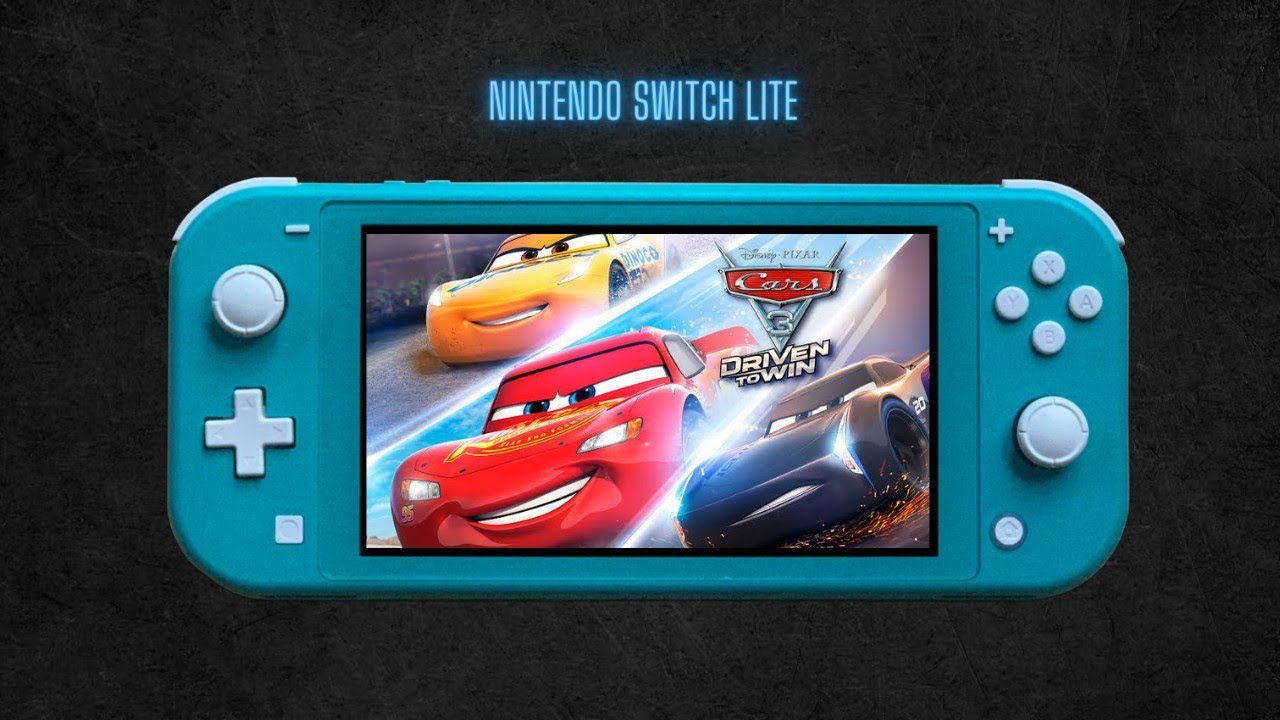 TESTEI CARROS 3 NO NINTENDO SWITCH LITE