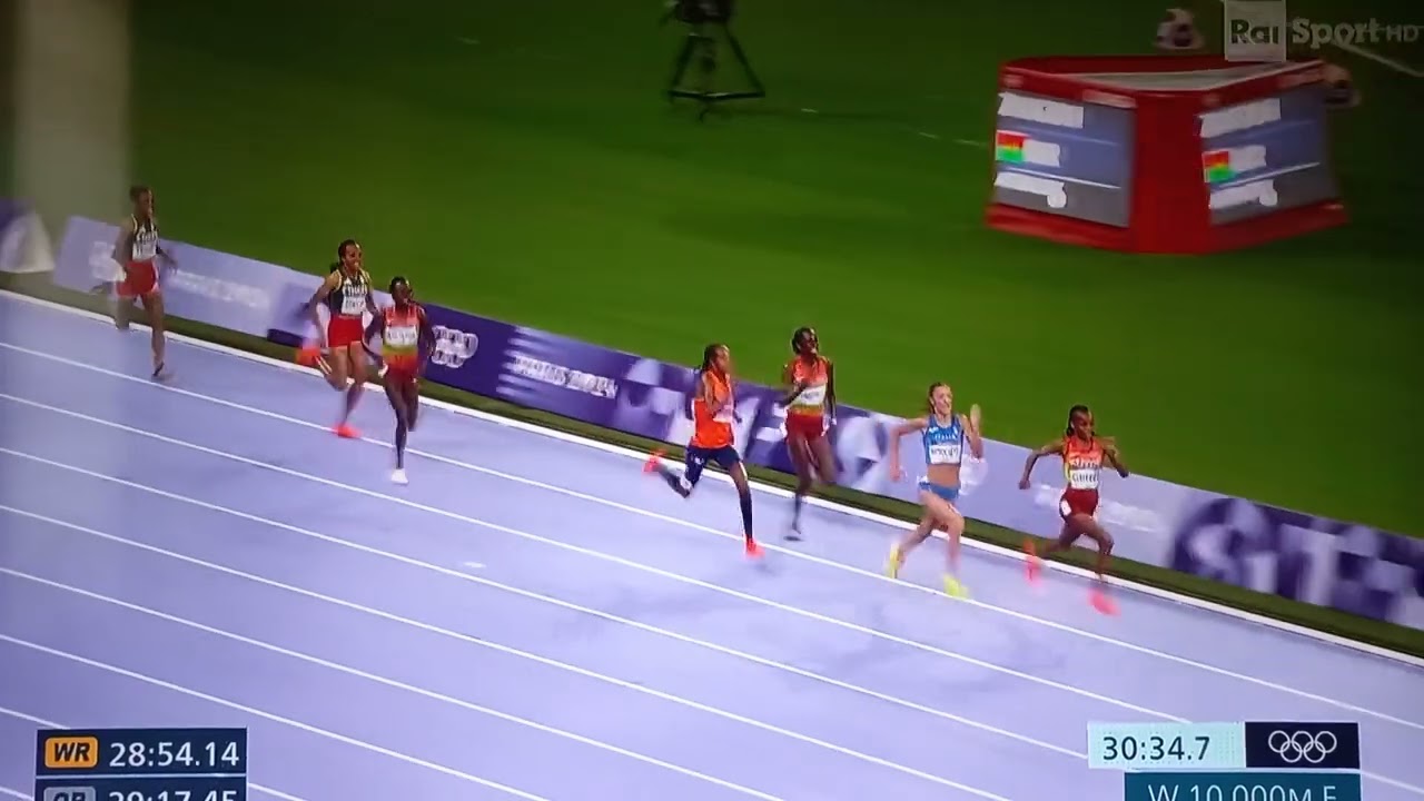 Nadia Battocletti Olimpiadi Parigi 2024 Argento 10000 metri Telecronaca RAI Bragagna