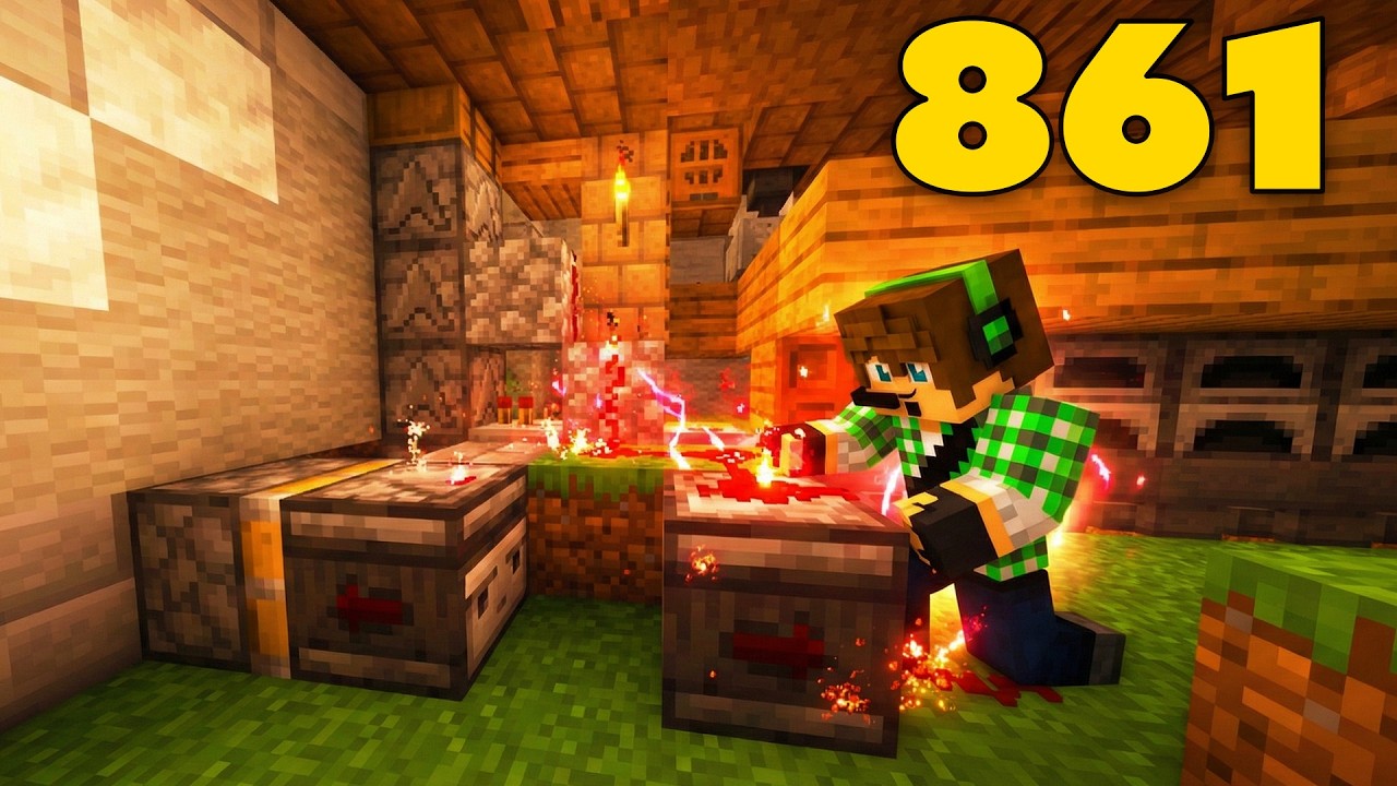 Minecraft ITA S6 E861 - Anche elettricista