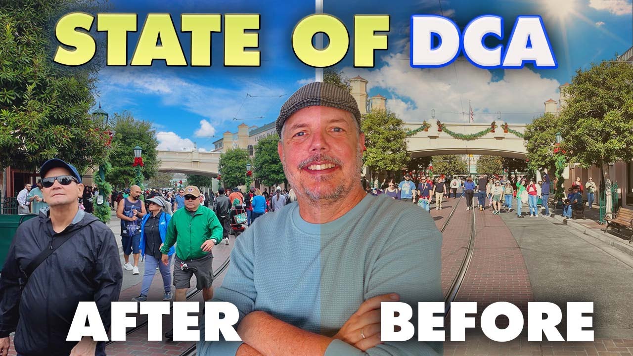 Before and After comparisons of Holidays at DCA | State of DCA 12-15-2025
